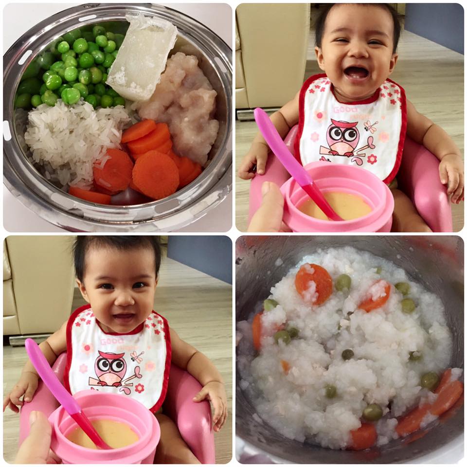 Chicken + Carrots + Peas Porridge